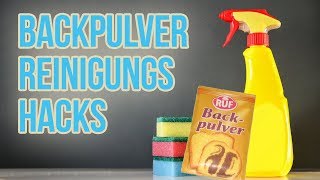 Top 5 Reinigungs Tricks mit Backpulver für Zuhause [upl. by Renny281]