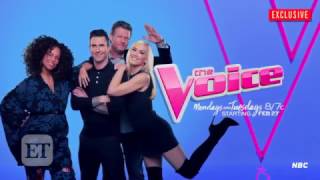 Blake Shelton Jokes About ‘Hooking Up’ With Gwen Stefani in The Voice Season 12 Preview [upl. by Enitram]