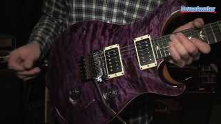 PRS Custom 24 Floyd Rose Guitar Demo  Sweetwater at Winter NAMM 2014 [upl. by Aikemat207]