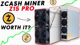 Antminer Z15 Pro ZEC MinerIs It Worth It Specs Profitability Zcash Halving amp More [upl. by Ajan]