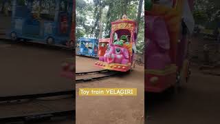 Toys train in YELAGIRI hill station Tamil Nadu travel vlog south India minivlog ytshorts travel [upl. by Sawyor591]