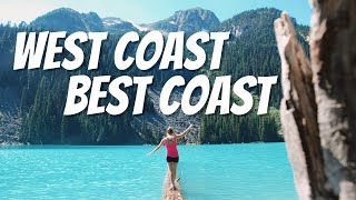 Why I Moved to the West Coast  Beautiful British Columbia Canada  Top Places to See in BC [upl. by Hertz189]