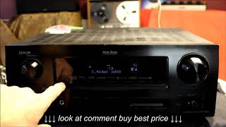 700 Watt Denon AVR 2308CI Receiver Demo [upl. by Ttreve865]