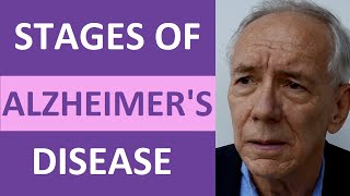 Alzheimers Stages What are the Stages of Alzheimers Disease Nursing NCLEX [upl. by Llerrehs]