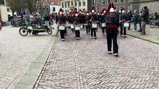 Kamper Trompetter Korps straatparade Sail Kampen 2024 33 [upl. by Richela962]