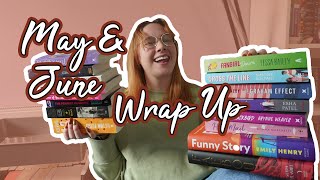 So Many Books So Many 5⭐ Reads  May amp June Reading Wrap Up [upl. by Mechling]