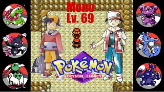 Pokémon Crystal Legacy Level 69 Team vs HARDEST Boss Battle [upl. by Whitcher]