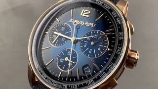 Audemars Piguet CODE 1159 Flyback Chronograph 26393OROOA002KB03 Audemars Piguet Watch Review [upl. by Laehcym]