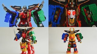 TMT106 Review Goukai Machine MagiDragon PatStriker GaoLion DX Kaizoku Sentai Goukaiger [upl. by Iorgos]