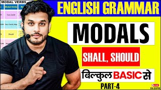 Modals In English Grammar  All Modal Verbs in English Grammar  What Are Modals Full Concept [upl. by Aniretac]