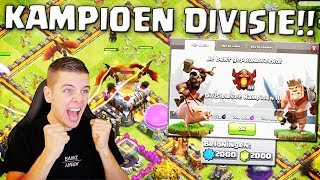 2000 GRATIS EDELSTENEN DOOR KAMPIOENSDIVISIE CLASH OF CLANS NEDERLANDS [upl. by Trumann]