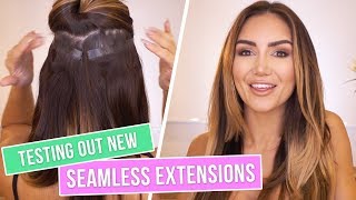 WHAT ARE SEAMLESS HAIR EXTENSIONS A HOWTO GUIDE [upl. by Aihsot]