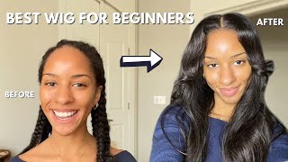 First Time Install  Beginner Friendly Ready To Wear Glueless Wig ft Hairvivi [upl. by Valencia]