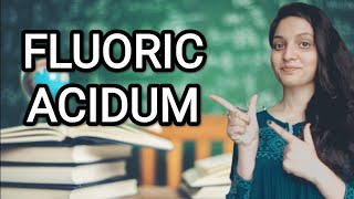 FLUORIC ACID HOMOEOPATHIC MEDICINEEXPLAINED WITH ALLEN KEYNOTES DRDEEKSHA [upl. by Ardnahs]