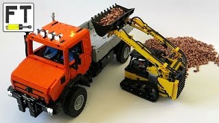 LEGO Technic Skid Steer  Part 2 with caterpillars [upl. by Danete189]