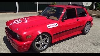 1986 Yugo AWD Twin V8s Goodguys Indy 2014 [upl. by Ardrey]