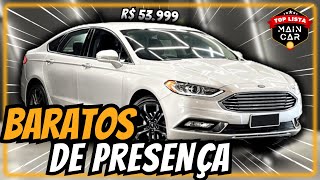 5 MELHORES carros BARATOS que chamam Atenção  FÁCEIS de MANTER🔥 [upl. by Teryl689]