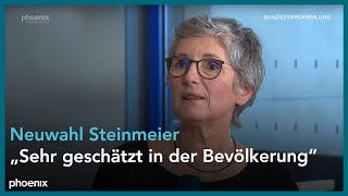 Bundesversammlung Britta Haßelmann im interview am 130222 [upl. by Cordelia]