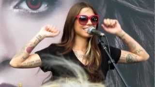 Christina Perri  A Thousand Years Live from Tent City 2012 [upl. by Nnanaej]