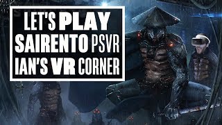 Sairento VR PSVR gameplay  Ians VR Corner Lets Play Sairento PSVR [upl. by Aziul553]