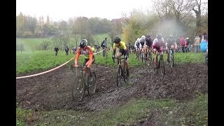 Cyclocross Brakel U17 nieuwelingen 10112018 [upl. by Eward]