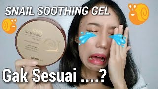 Bikin JERAWATAN GK THE SAEM SNAIL SOOTHING GEL REVIEW BAHASA Novie Marru [upl. by Earlene]