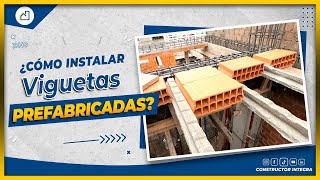 ✅INSTALACIÓN DE VIGUETAS PREFABRICADAS✅  Paso a Paso  👷Guía Completa 2024👷 [upl. by Enrobialc]