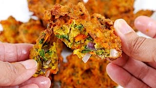 Vegetable Pakoras Recipe [upl. by Parish]