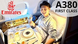 This is How I Spent 14 Hours on Emirates FIRST CLASS [upl. by Minsat]