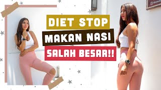 STOP NASI KOK BERAT BADAN STUCK   Kesalahan Diet  Tips DIET MUDAH [upl. by Aicala]