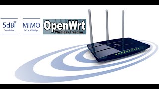 How to install OpenWrt and LuCI Web GUI to TPLink TLWR1043ND V3 router [upl. by Razatlab467]