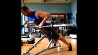 Incline Bench Barbell Row [upl. by Karina68]