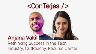 Anjana Vakil How to Get Into Tech and Be Successful [upl. by Attenaz]