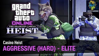 Casino Heist  Aggressive  GTA Online Casino Heist  Diamond Casino Heist [upl. by Jones211]