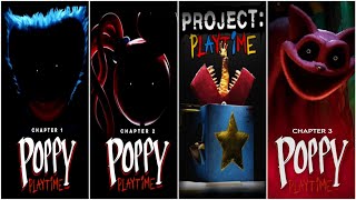 Trailers Comparison Poppy Playtime Chapter 3 Vs Chapter 2 Vs Chapter 1 Vs Project Playtime [upl. by Homovec]