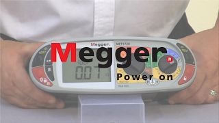 How to use Megger MFT1700 Series [upl. by Elleirda456]