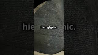 Today in History  September 27 1822 JeanFrançois Champollion Deciphers the Rosetta Stone [upl. by Joella]