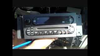 Chrysler Pacifica Car Stereo and DVD Removal 2004  2008  Car Stereo HELP [upl. by Rubma]