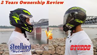 Best Helmet Under 2000  Steelbird SBH 17 Vs Studds Thunder  Detailed Review [upl. by Heer742]