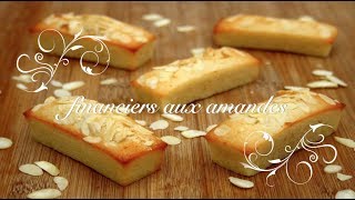 FINANCIERS aux AMANDES  recette facile rapide [upl. by Lyrak675]