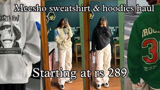 Meesho winter sweatshirt amp hoodies haul very affordable amp pinteresty [upl. by Notluf]