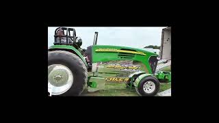 Cole Wildermuth Replacement Deere II Xenia OH shorts tractorpulling fortheloveofpulling [upl. by Karlan]