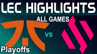 FNC vs BDS Highlights ALL GAMES  LEC Playoffs Season Finals 2024  Fnatic vs Team BDS by Onivia [upl. by Rie]