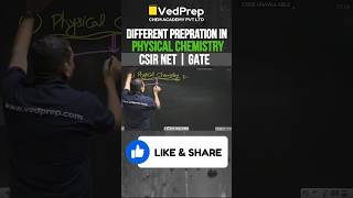 📚🎓📚 Different Preparation in Physical Chemistry VedPrepChemAcademy chemistryexam csirnet gate [upl. by Joli]