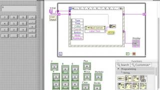 Introduction to LabVIEW Part 13 Handling Calculator Input [upl. by Erroll157]