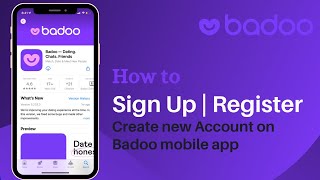 Sign Up Badoo  Create a new Badoo Account [upl. by Nicolas]