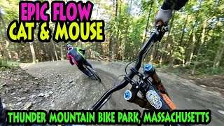 CAT and MOUSE Epic Flow Full Trail BONUS  subscribe Thunder Mountain Bike Park insta360 GoPro [upl. by Childs997]