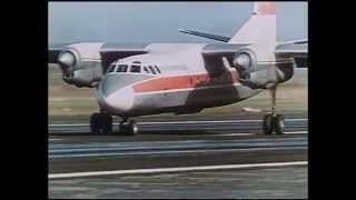 Antonow An24 DMSBC der INTERFLUG im Jahr 1969 [upl. by Koal52]