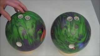 Effect of Pin Placement in a Bowling Ball [upl. by Menzies]