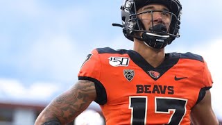 The Most Underrated WR in the Pac12 💯 Isaiah Hodgins Oregon State Highlights [upl. by Apple]